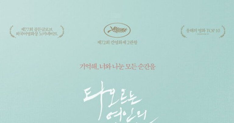 타오르는 여인의 초상 – 18세기 외딴섬에서 피어난 금지된 사랑, 셀린 시아마의 걸작
