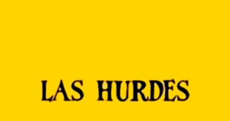 루이스 부뉴엘의 다큐멘터리 영화 Las Hurdes에서 스페인 시골 빈곤층의 삶을 담아낸 장면을 소개하는 썸네일 이미지