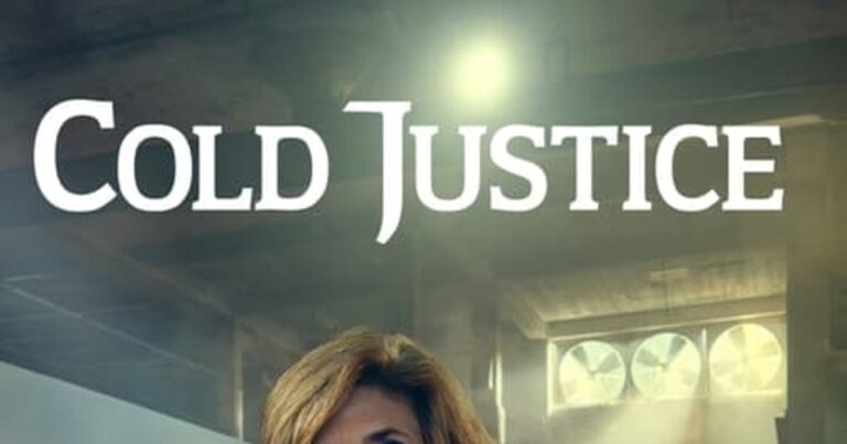 Cold Justice 드라마에서 미제사건을 수사하는 검사의 긴장감 넘치는 활동을 담은 썸네일 이미지