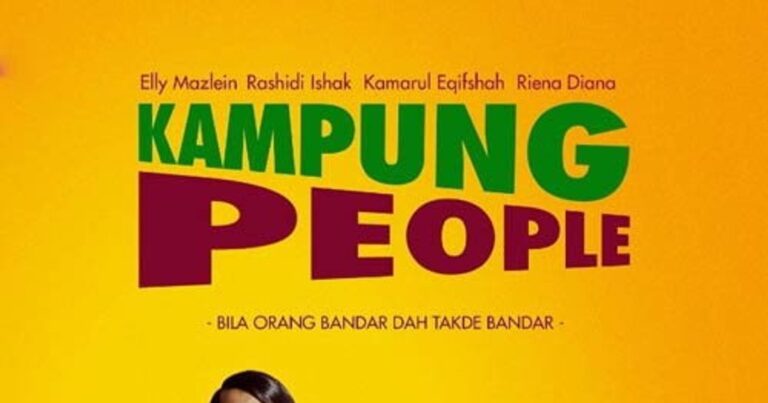 말레이시아 시골마을의 일상 속 웃음과 감동을 담은 Kampung People 드라마를 소개하는 썸네일 이미지